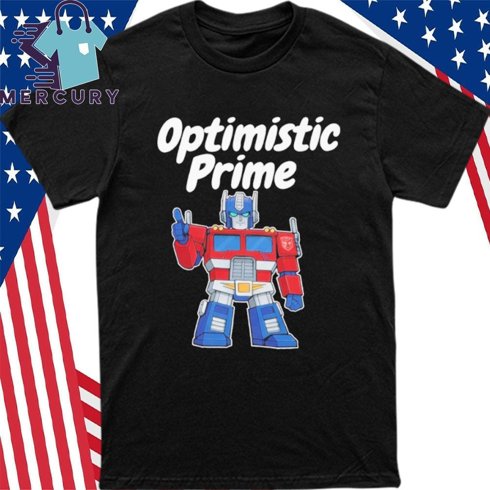 Optimistic Prime Elon Musk Shirt