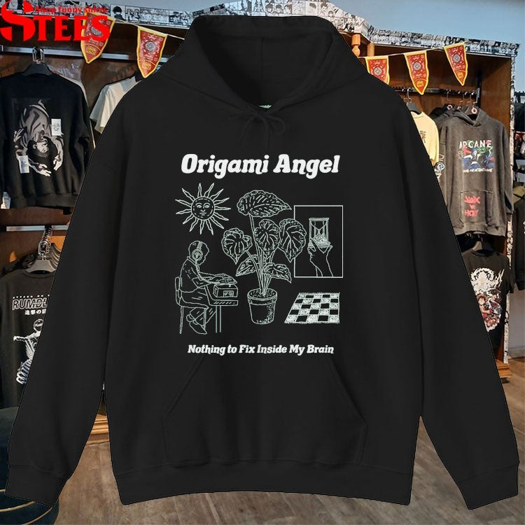 Origami Angel Nothing To Fix Inside My Brain T-Shirt