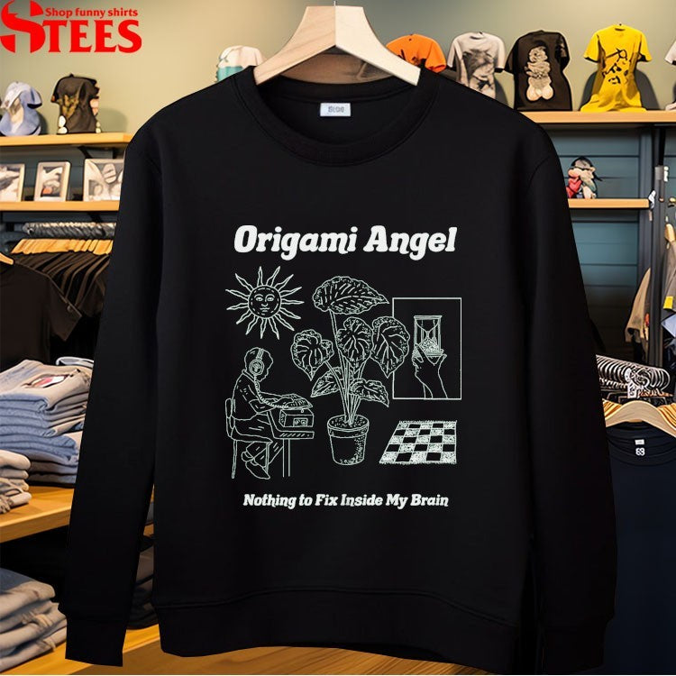 Origami Angel Nothing To Fix Inside My Brain T-Shirt