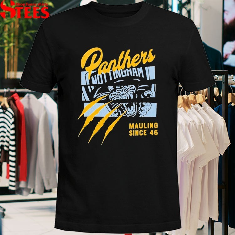 Panthers Mauling Since 46 26-27 Slice T-shirts