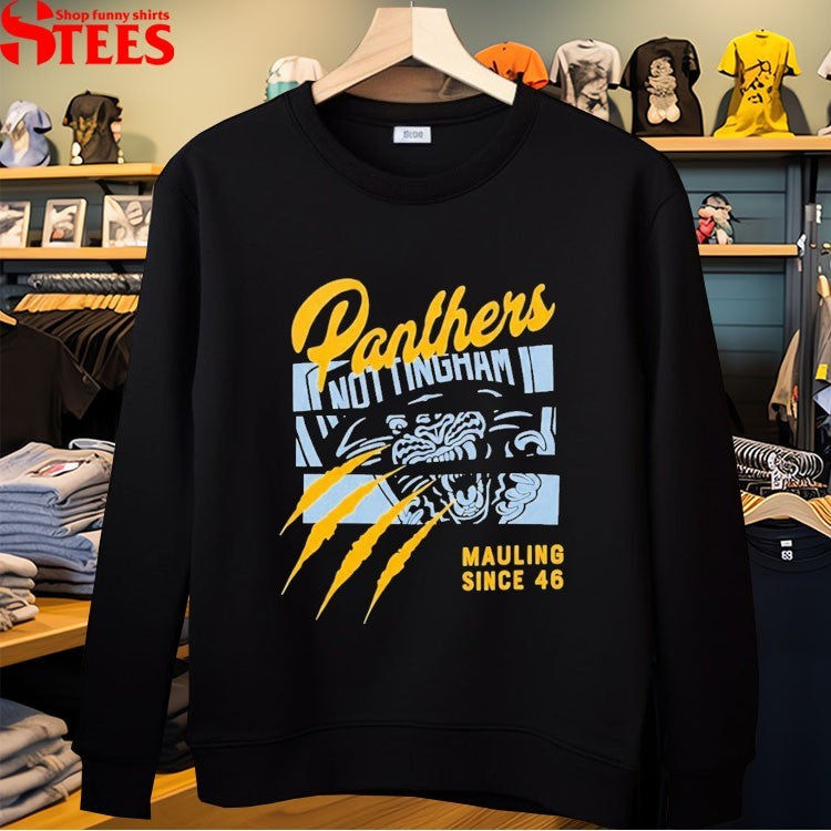 Panthers Mauling Since 46 26-27 Slice T-shirts