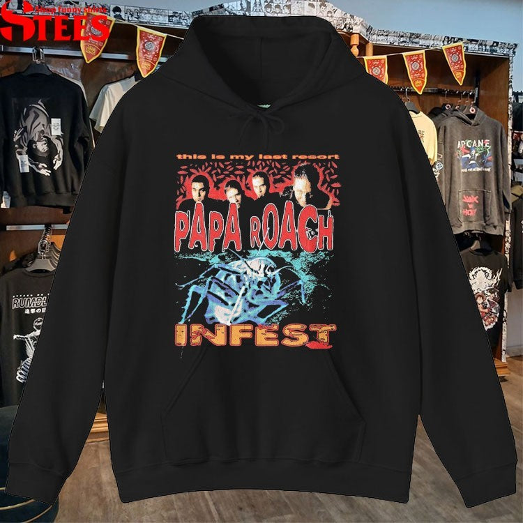 Papa Roach Infest This Is My Last Resort T-Shirt