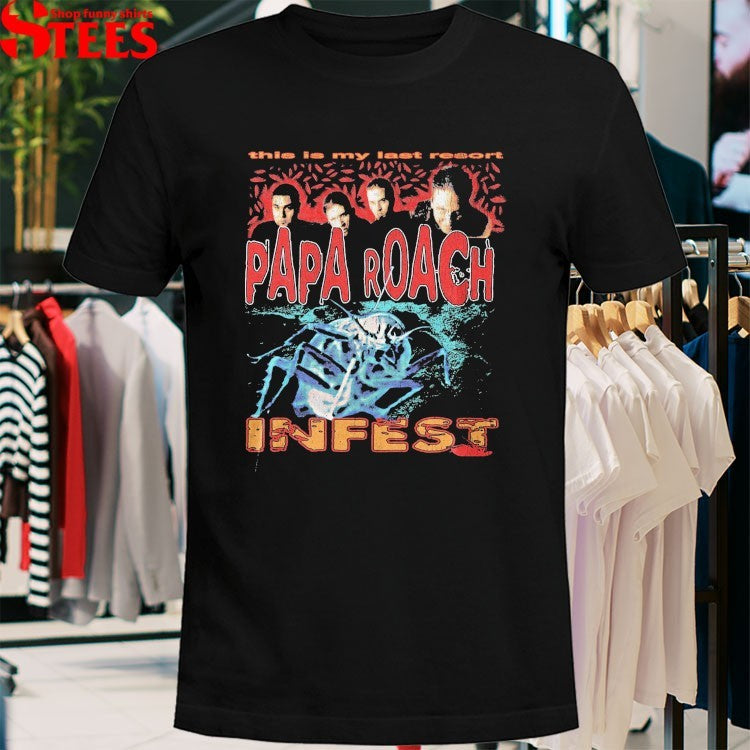 Papa Roach Infest This Is My Last Resort T-Shirt