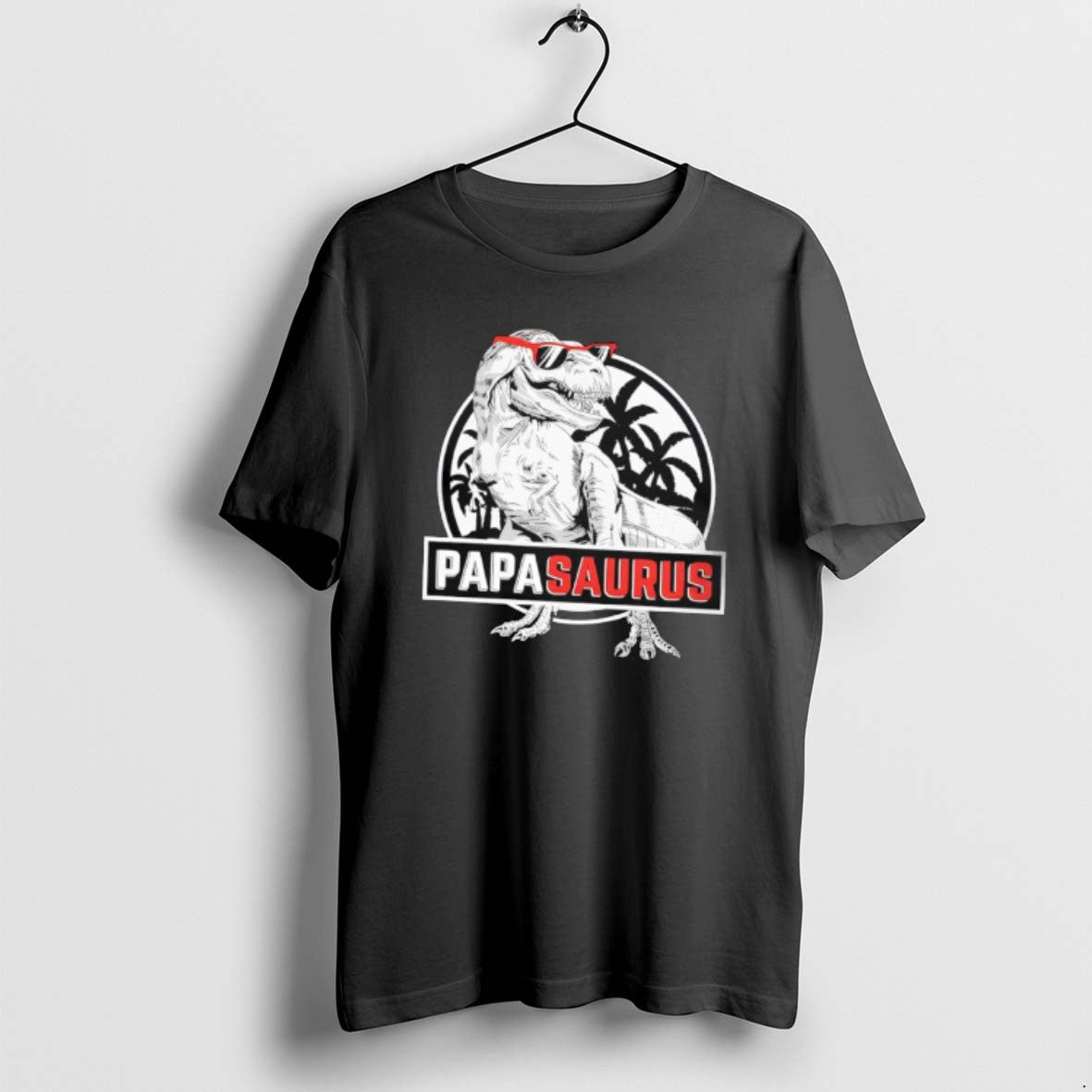 Official Papasaurus T Rex Dinosaur Dad T-Shirts, Hoodie, Sweatshirt | CoreVibeTees.com
