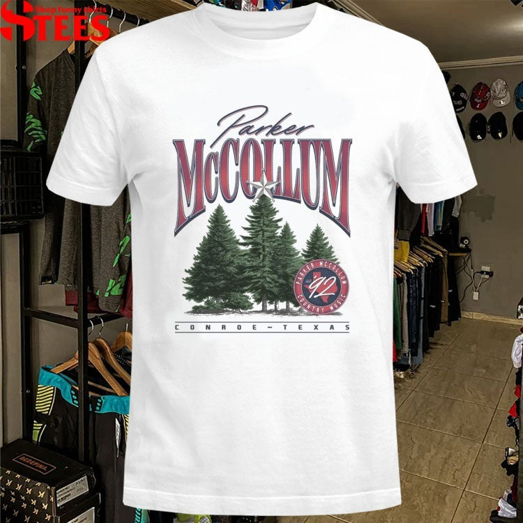 Parker Mccollum Conroe Texas Country Music Evergreen T-Shirt