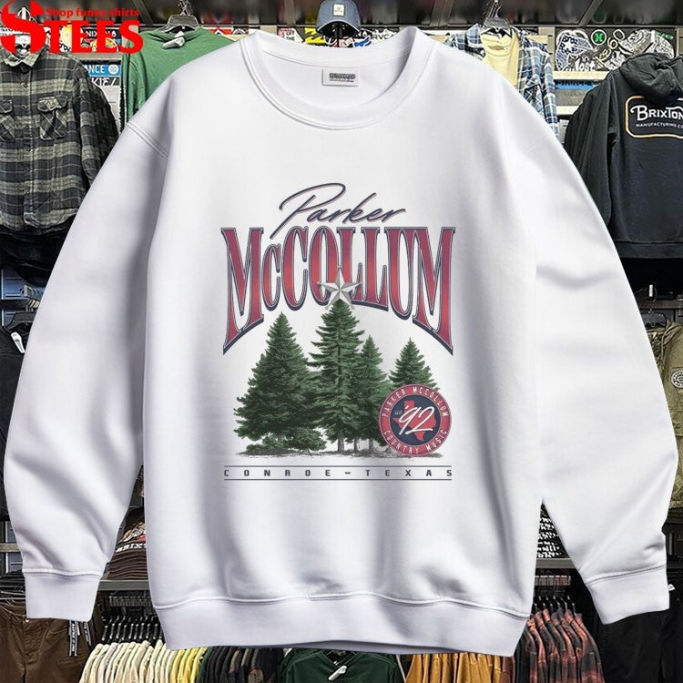 Parker Mccollum Conroe Texas Country Music Evergreen T-Shirt