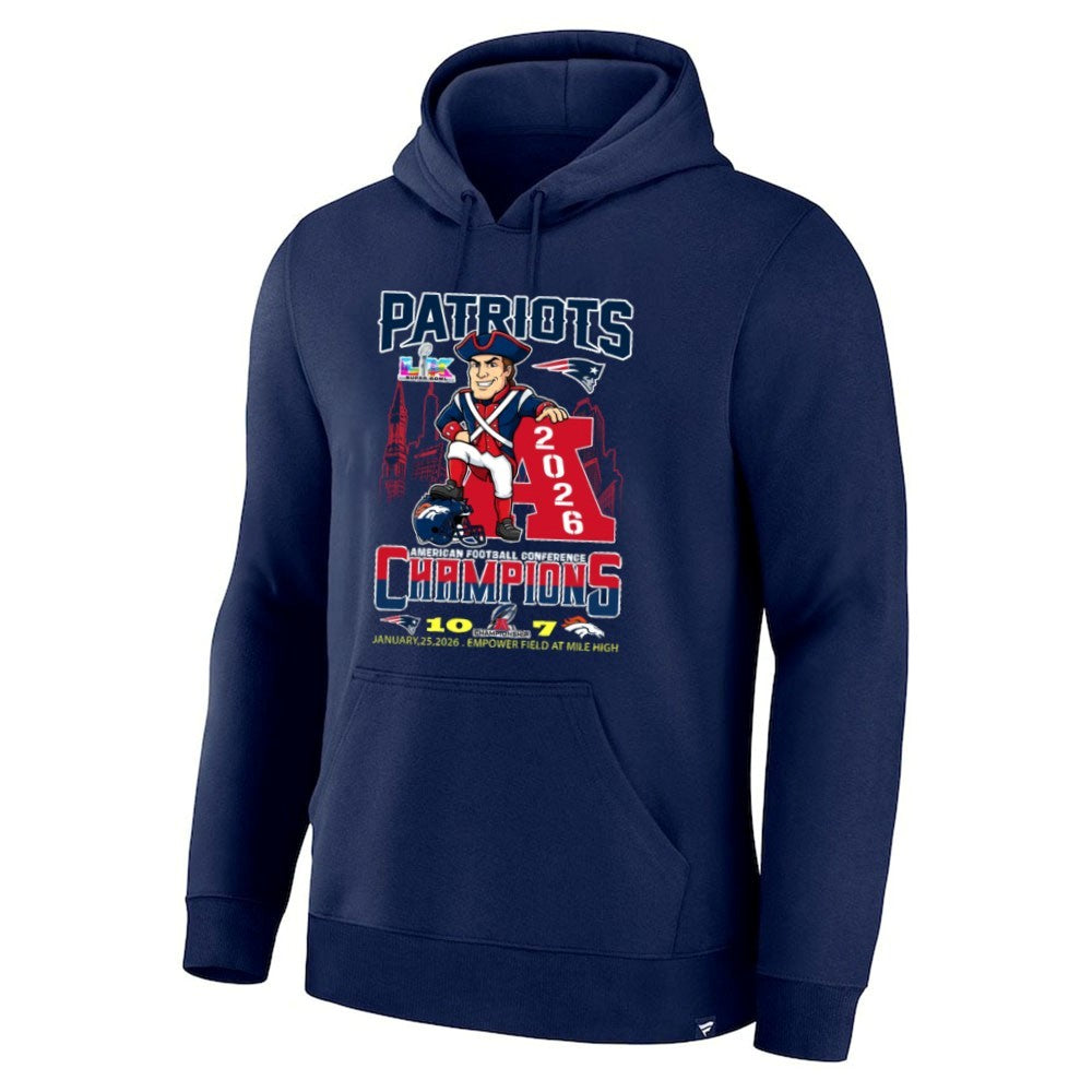 Patriots AFC Champions 2026 Patriots 10 Broncos 7 Shirt