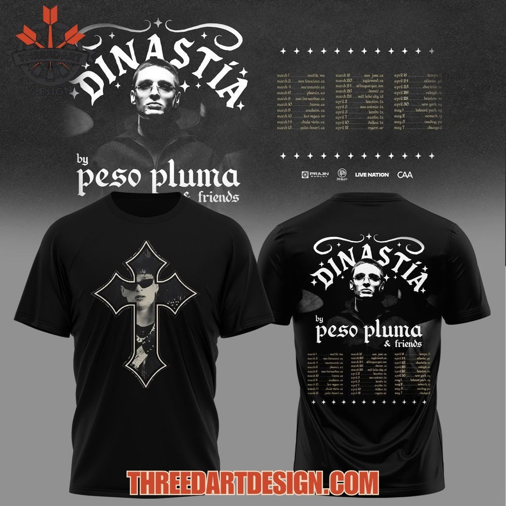 Peso Pluma Dinastía Tour 2026 Shirt