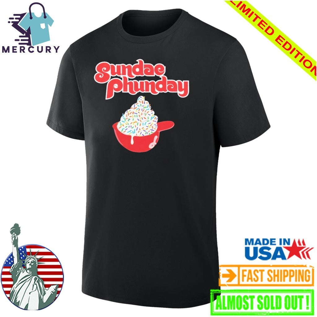 Phillies Sundae Phunday Ice Cream Helmet Shirt