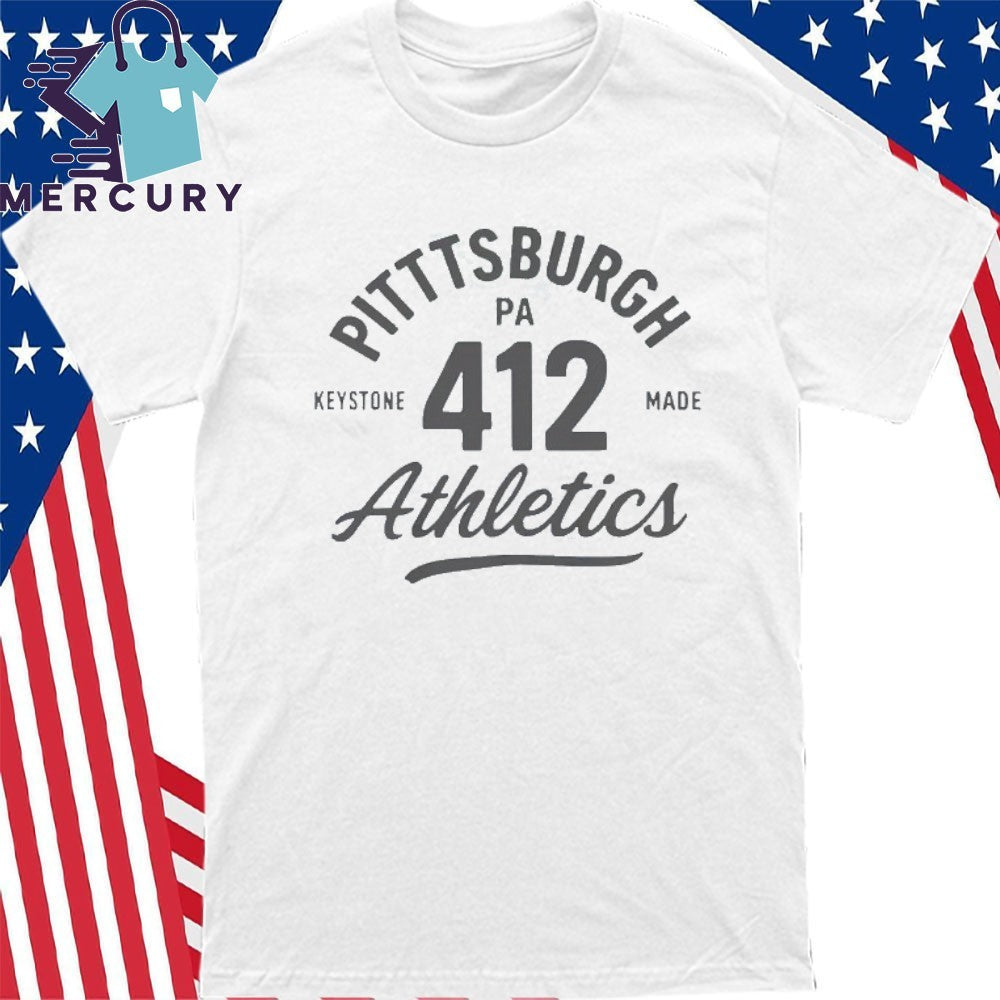 Pittsburgh Athletics Keystone 412 Shirt