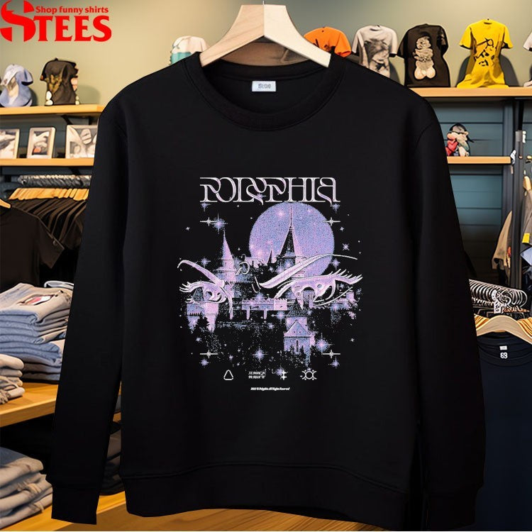 Polyphia Anime Eyes Casstle T-Shirt