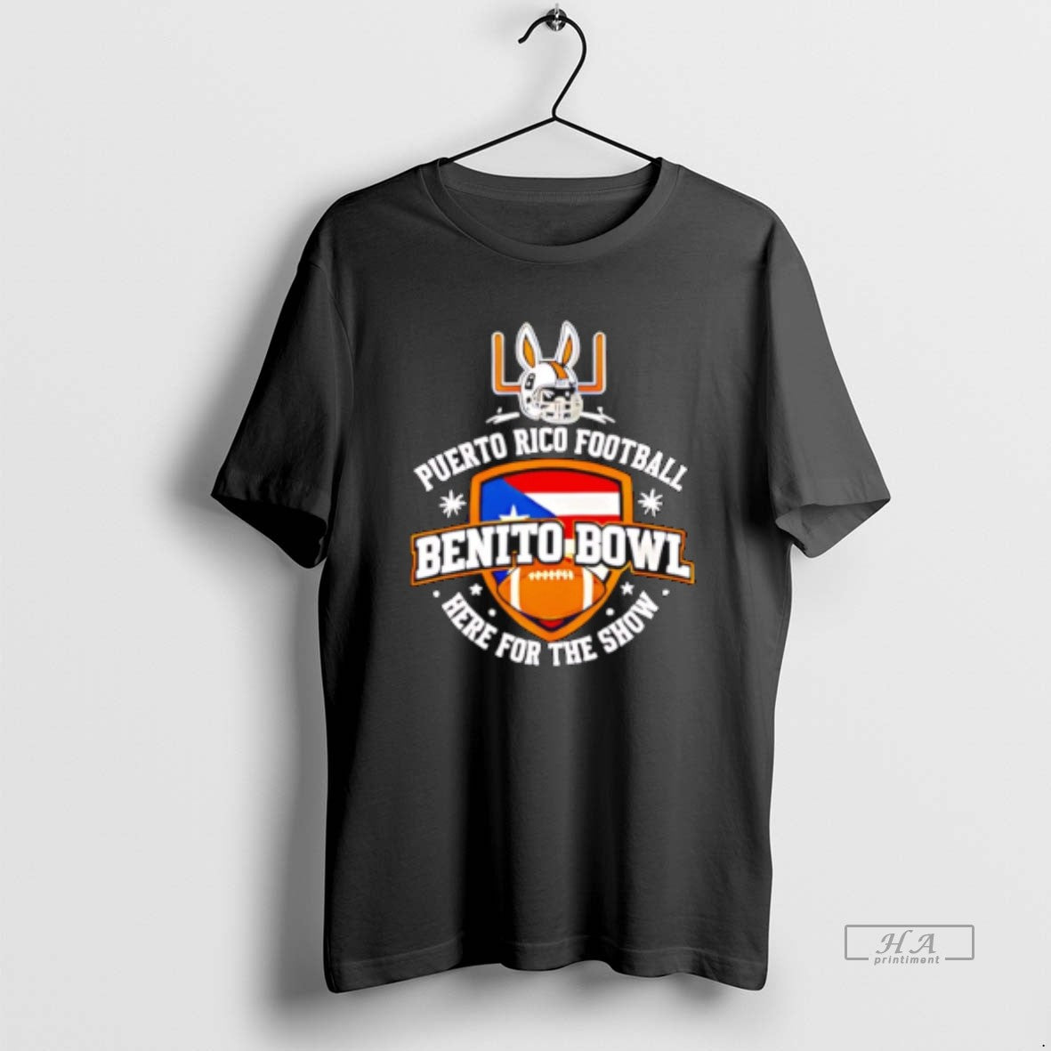 Official Puerto Rico Football Benito Bowl Here For The Show T-Shirts, Hoodie, Sweatshirt | CoreVibeTees.com