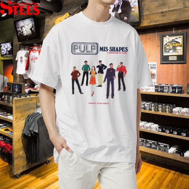 Pulp Mis-shapes And Sorted For E’s & Wizz Simply Fuss Free T-Shirt