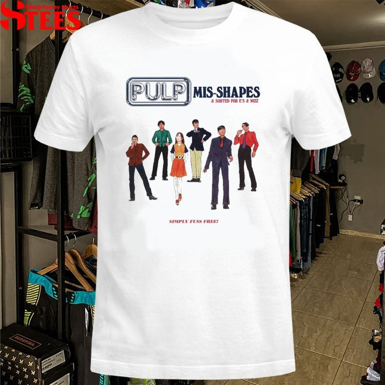 Pulp Mis-shapes And Sorted For E’s & Wizz Simply Fuss Free T-Shirt