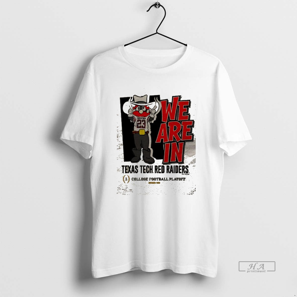 Official Pvlt8hrx Texas Tech Red Raiders 2025 Cfp Bound Mascot We Are In 2 Sided T-Shirts, Hoodie, Sweatshirt