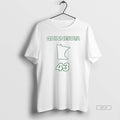 Official Quinn Hughes 43 Minnesota Wild Map Quinnesota State Of Hockey T-Shirts, Hoodie, Sweatshirt | CoreVibeTees.com
