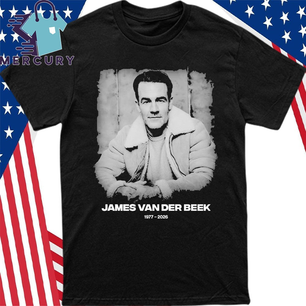 RIP James Van Der Beek Dawson Leery Dawson’s Creek Pass Away Shirt