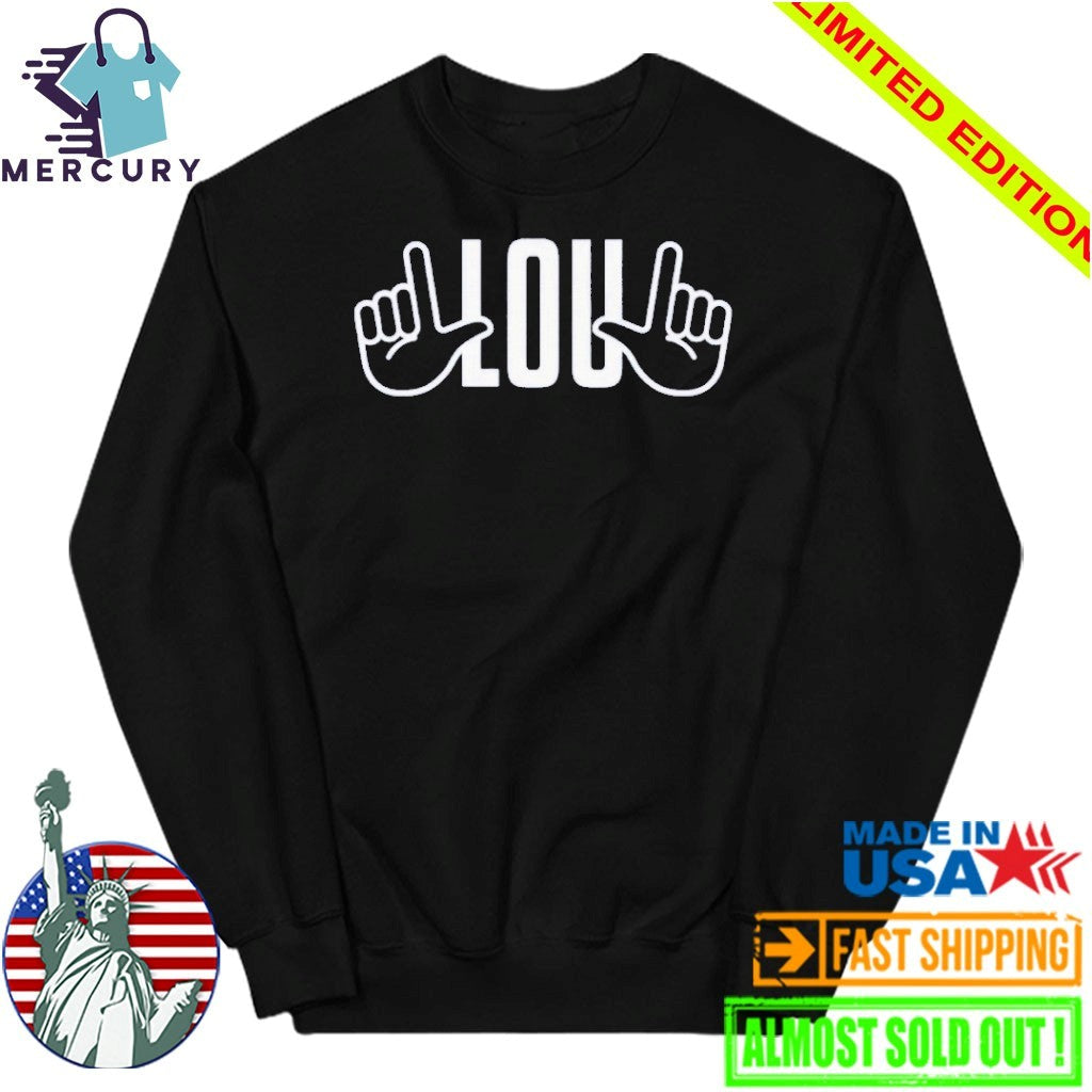 RIP Lou Holtz 1937-2026 Hands Cheer Shirt