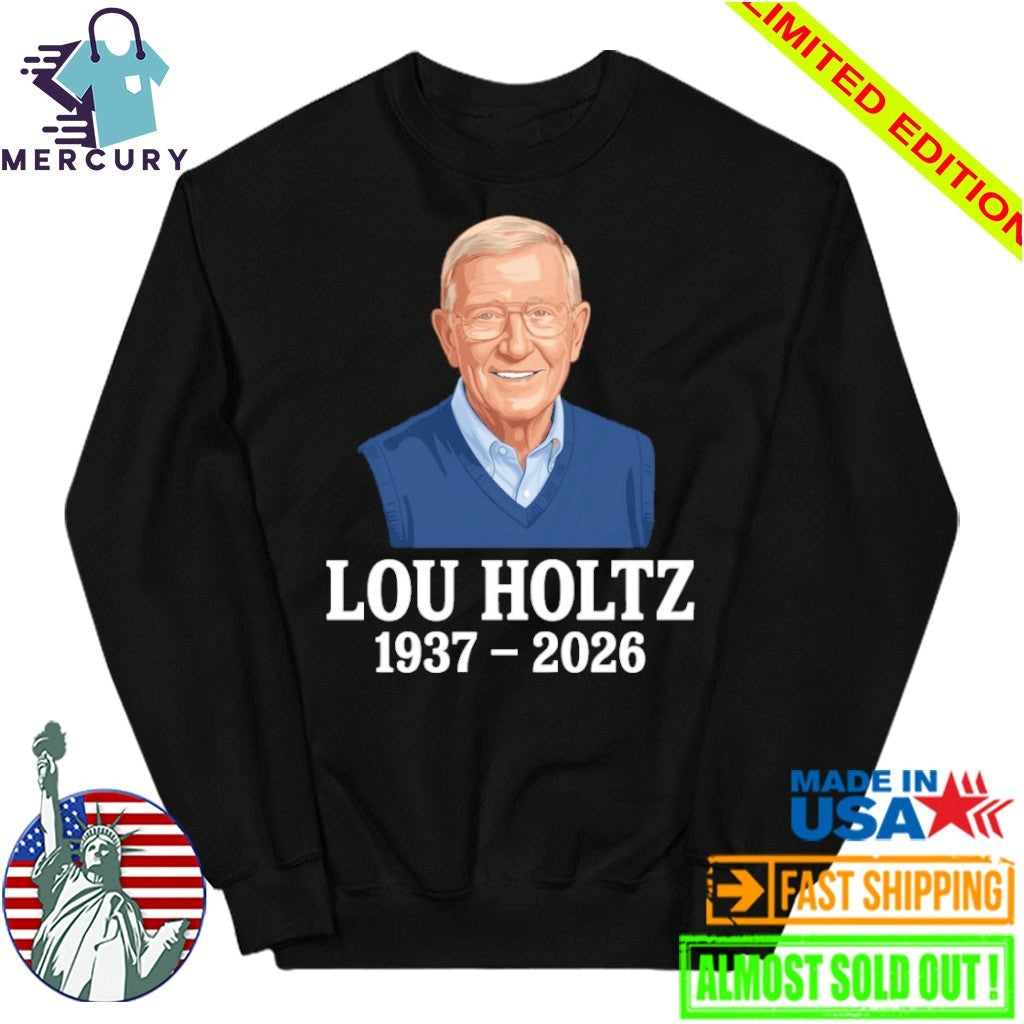 RIP Lou Holtz 1937-2026 Memorial Tribute Shirt