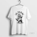 Official Raccoon Lil Feral Combat Iron T-Shirts, Hoodie, Sweatshirt | CoreVibeTees.com