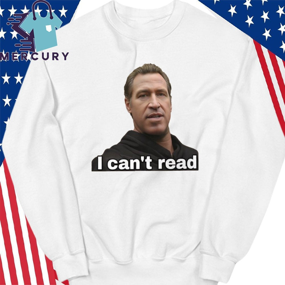 Raymond Azar I Can’t Read Shirt