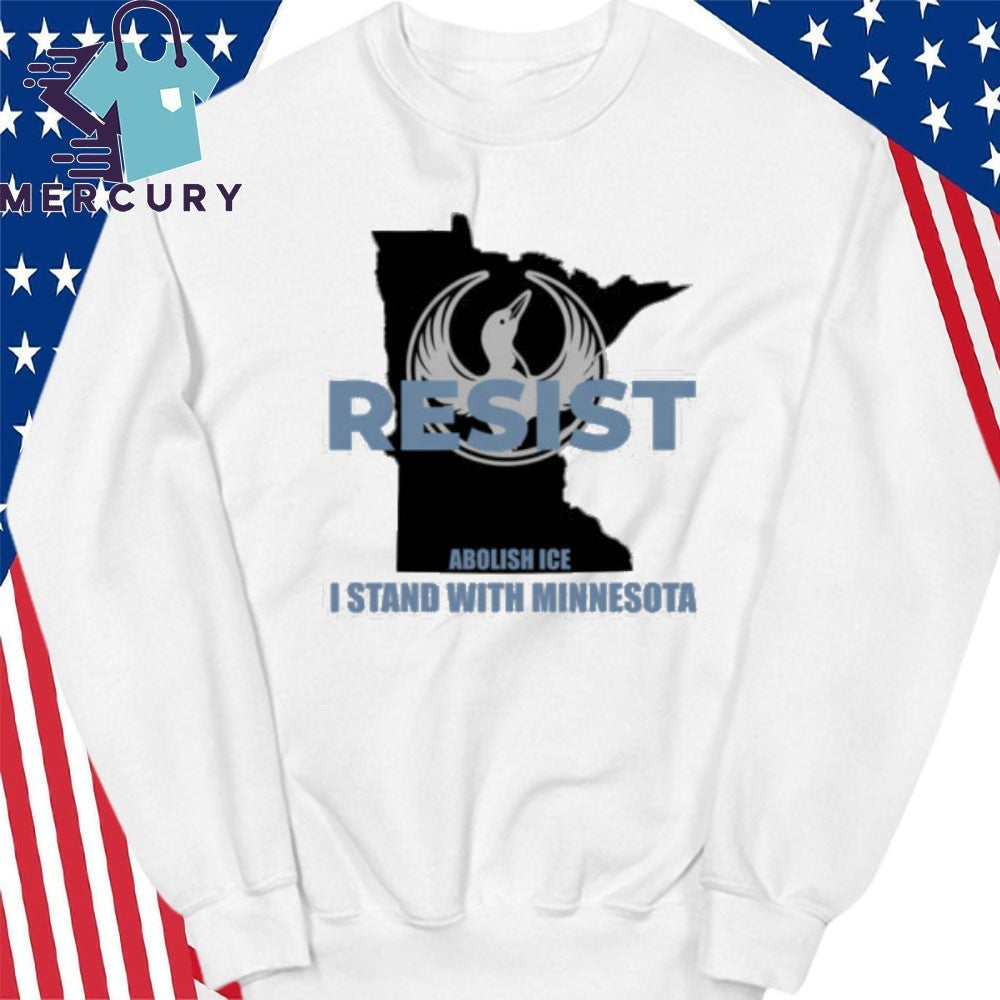 Resist Abolish ICE I Stand With Minnesota Shirt