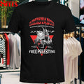 Resistance Is Justified When People Are Occupied Free Palestine Choose Your Fighter Team Red T-Shirt