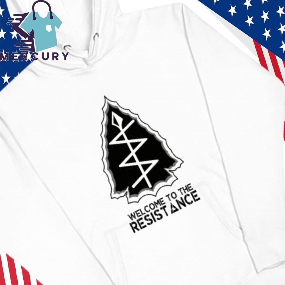Resistance Rebel Abolish Ice Military Style Antifascist Patch Shirt