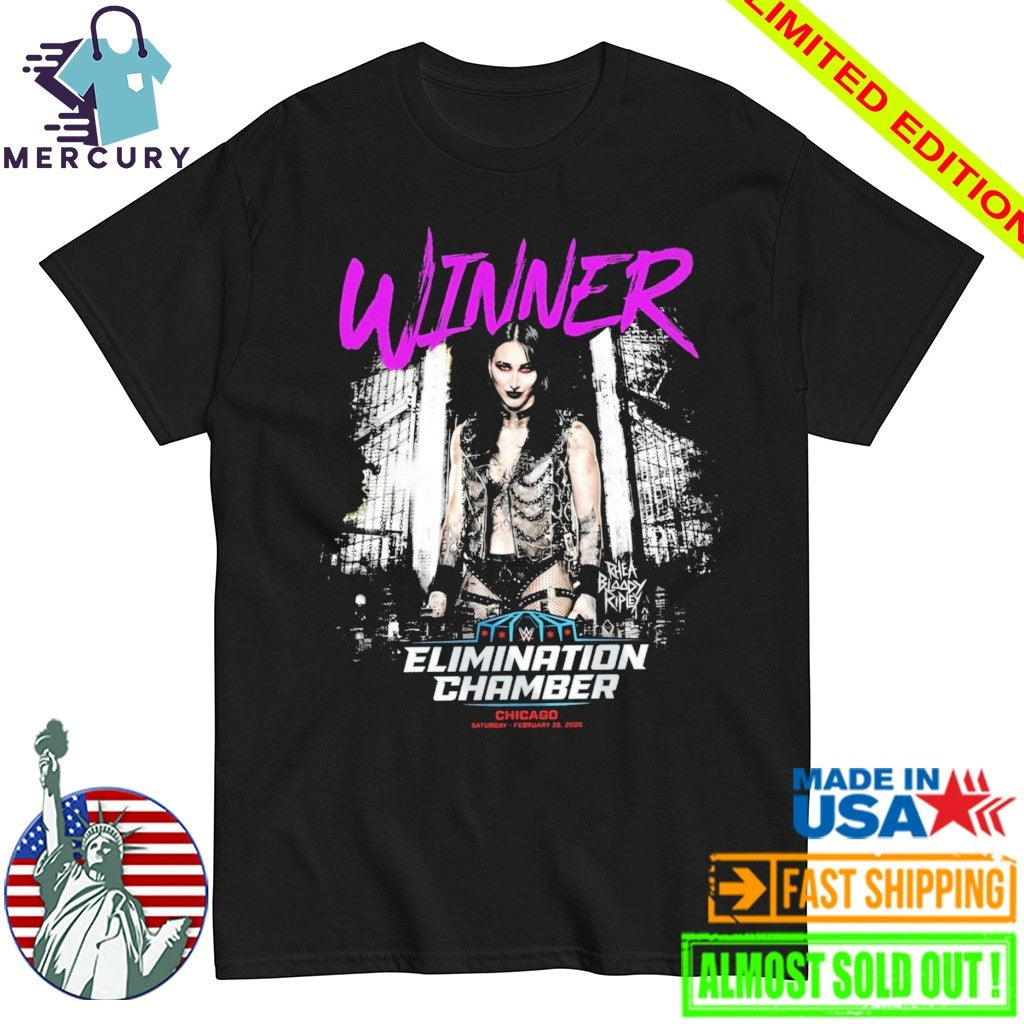 Rhea Ripley Elimination Chamber 2026 Women’s Match Winner Shirt