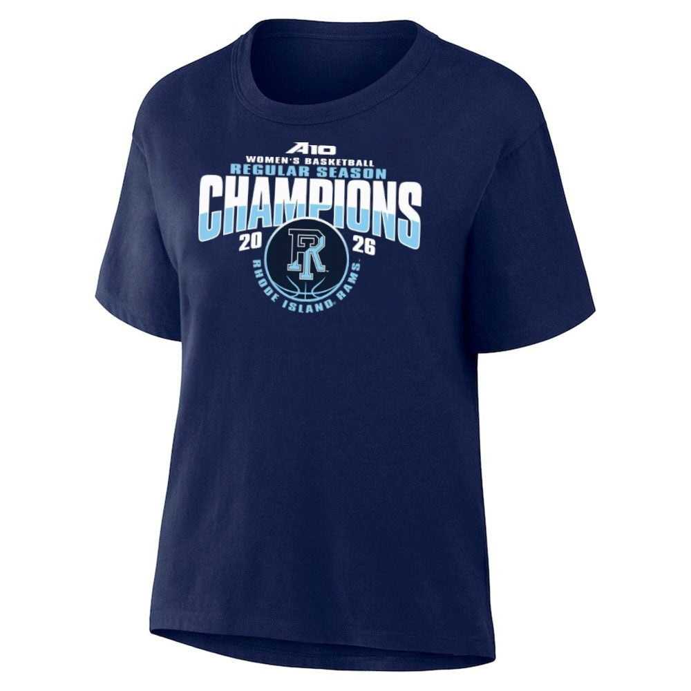 Rhode Island Rams 2026 Women’s Basketball A10 Regular Season Champions Shirt