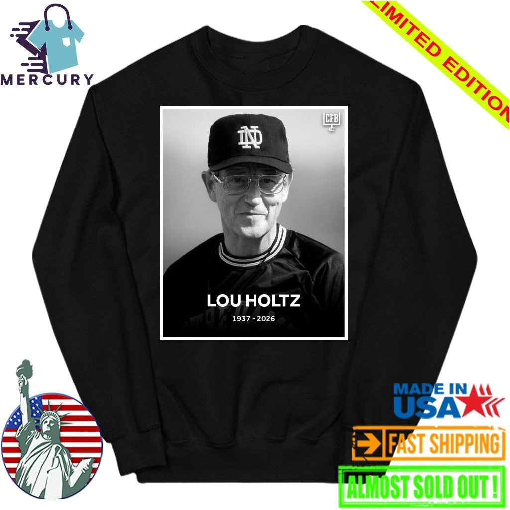 Rip Notre Dame Lou Holtz Shirt