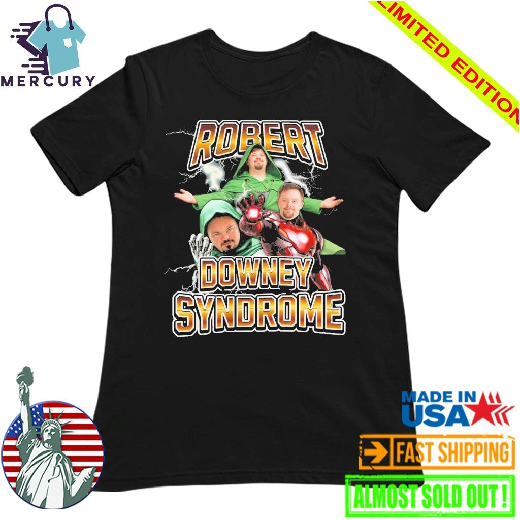 Robert Downey Syndrome Graphic Shirt