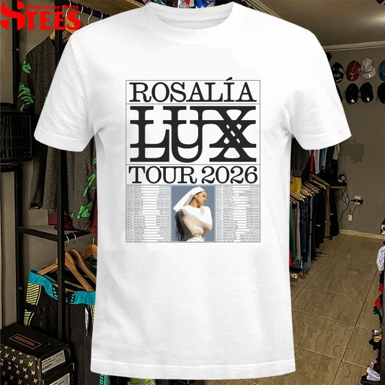 Rosalia Lux Tour 2026 T-shirts