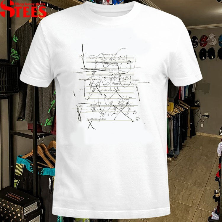 Rosalia Music Notes T-shirts