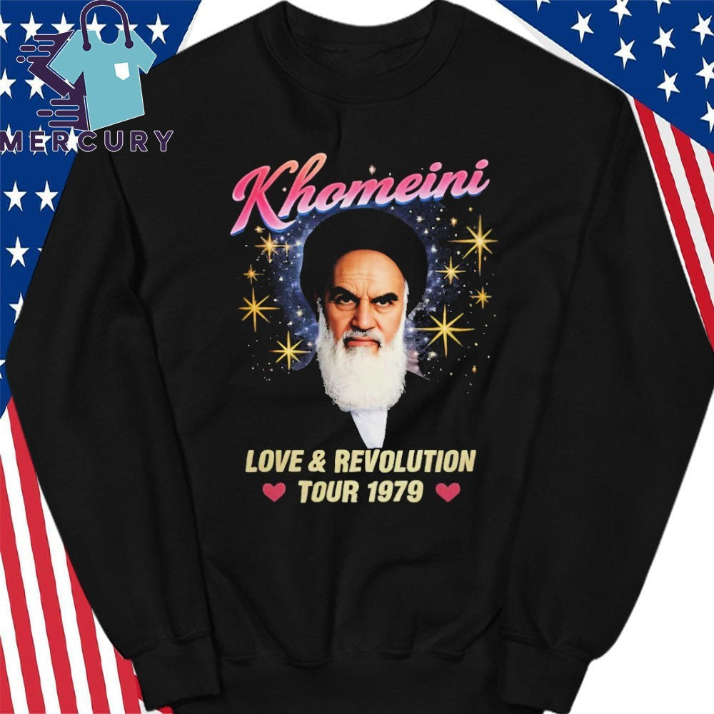 Ruhollah Khomeini Love And Revolution Tour 1979 Shirt