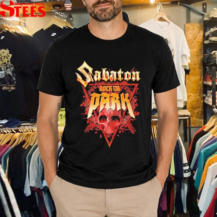 Sabaton Rock Im Park Skull T-shirts