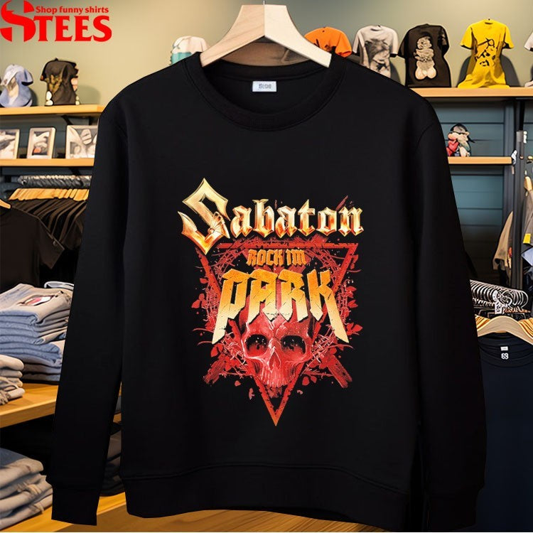 Sabaton Rock Im Park Skull T-shirts