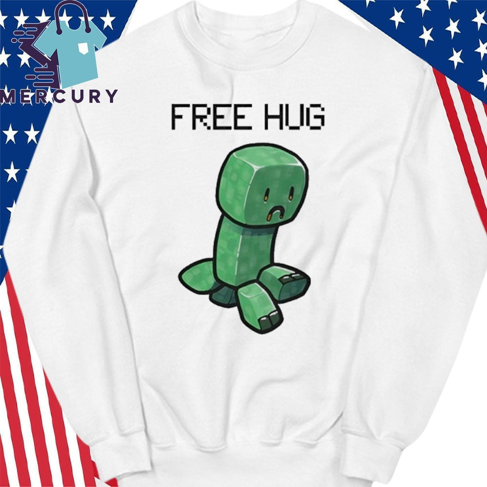 Sad Creeper Free Hug shirt