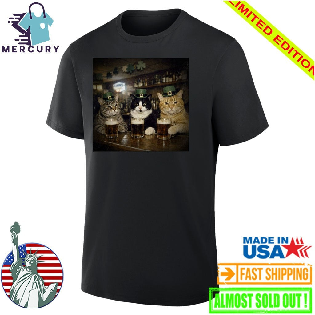 Saint Patrick Cats Shirt