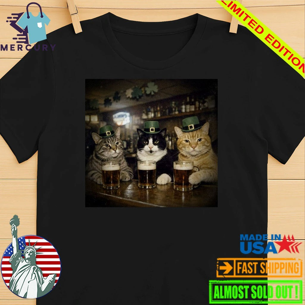 Saint Patrick Cats Shirt