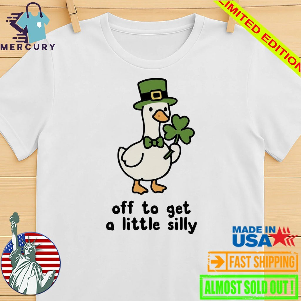 Saint Patricks Day Goose Shirt
