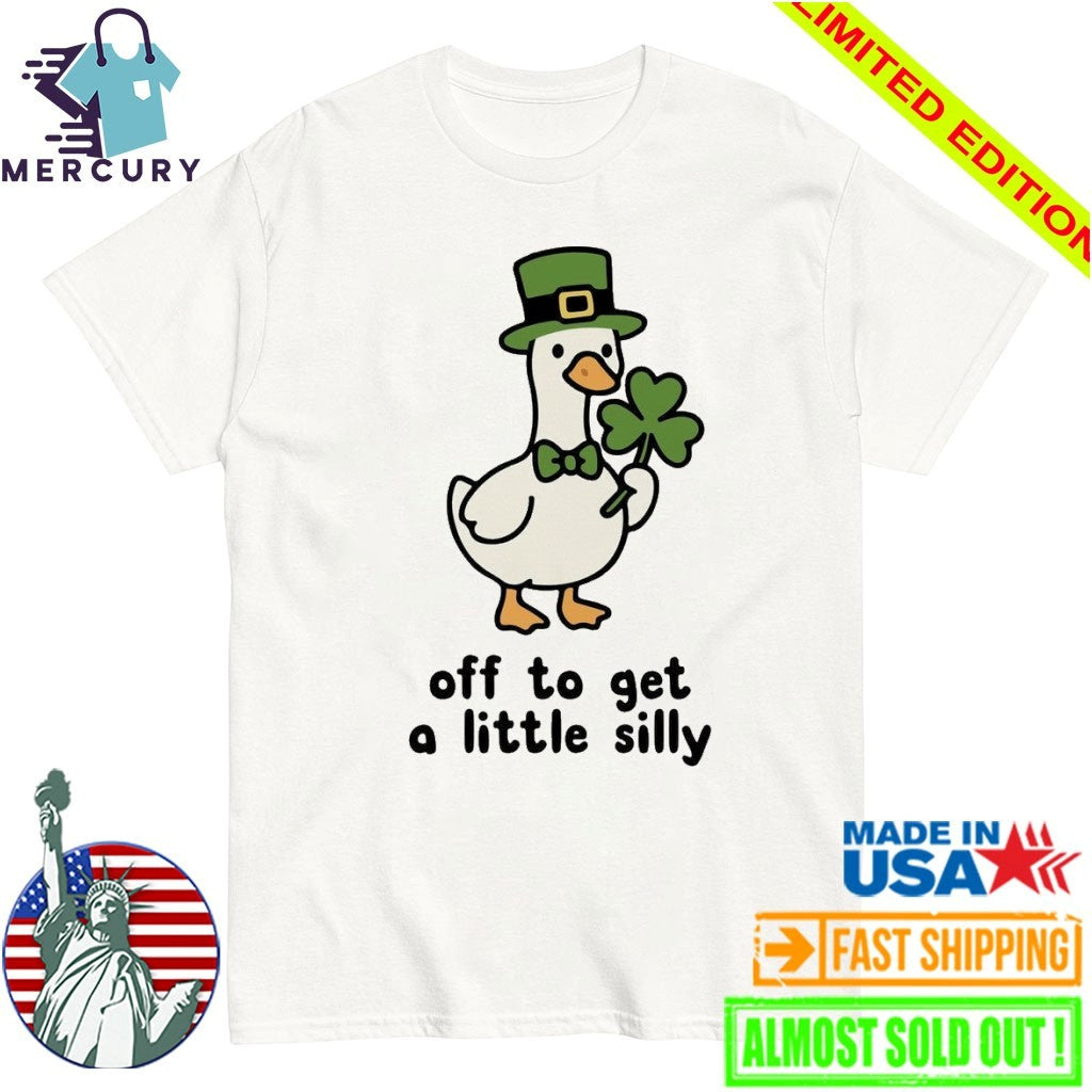 Saint Patricks Day Goose Shirt