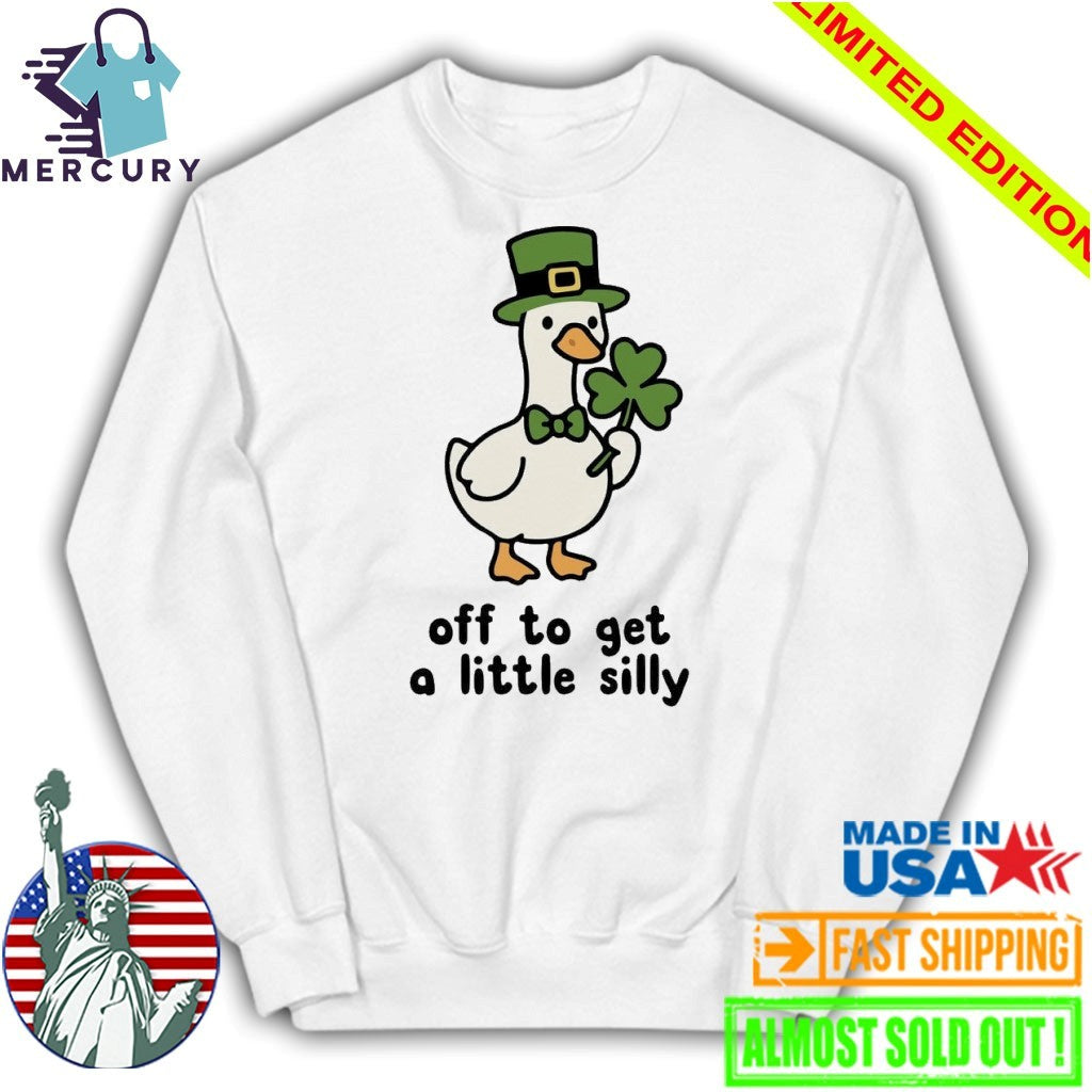 Saint Patricks Day Goose Shirt