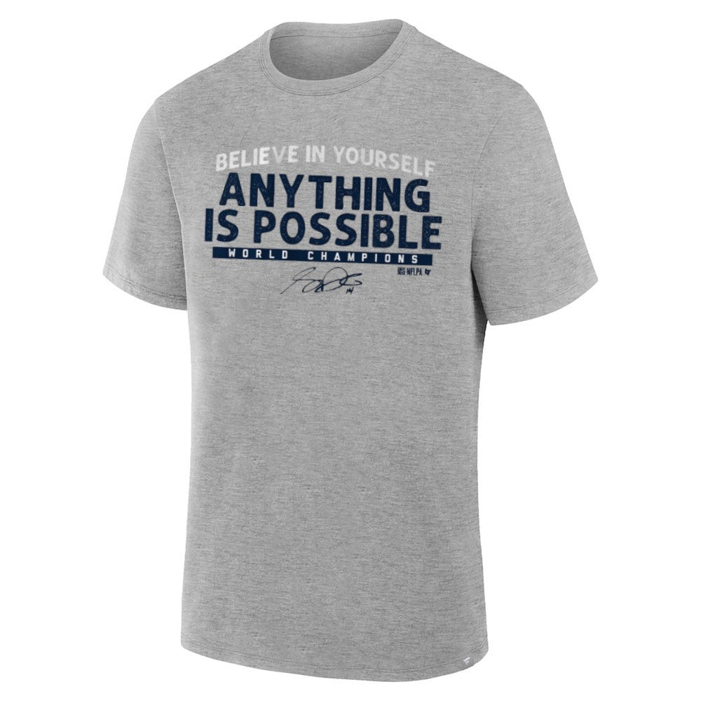 Sam Darnold Believe In Yourself Anything Is Possible World Champions Shirt