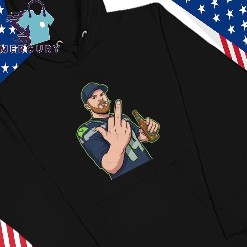 Sam Darnold Flick Off Middle Finger Shirt