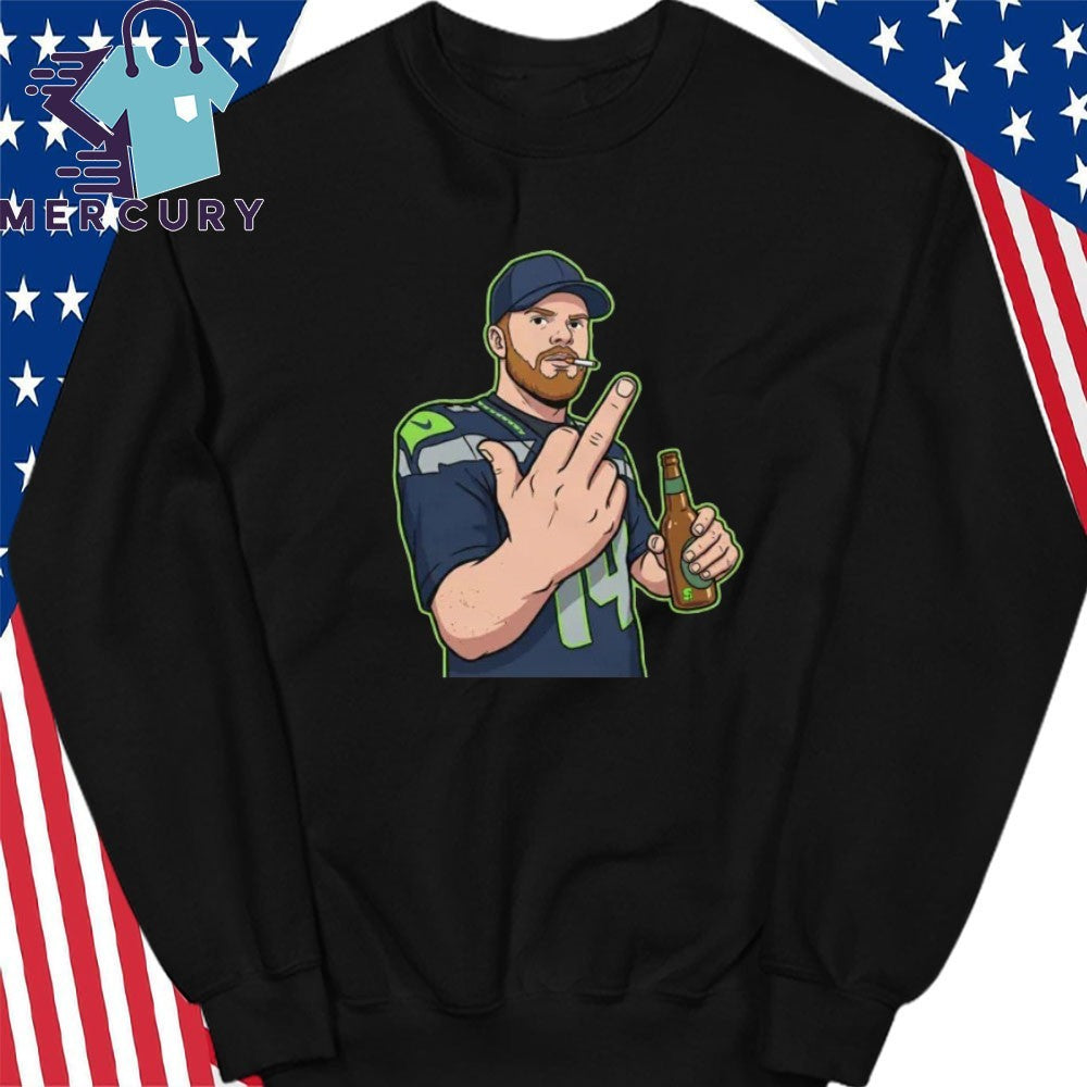 Sam Darnold Flick Off Middle Finger Shirt