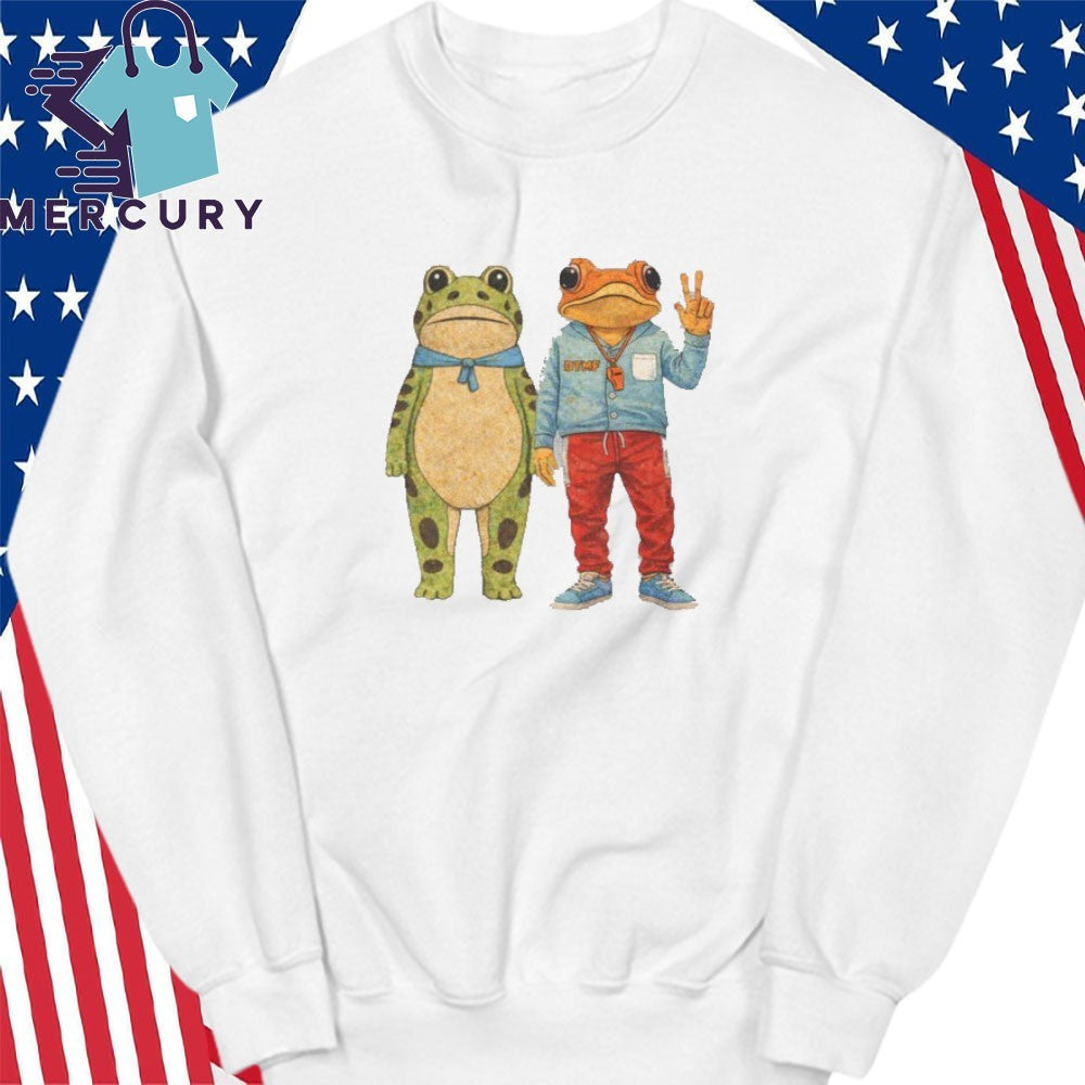 Sapo Concho and Portland Frog Amigos Anti ICE Shirt