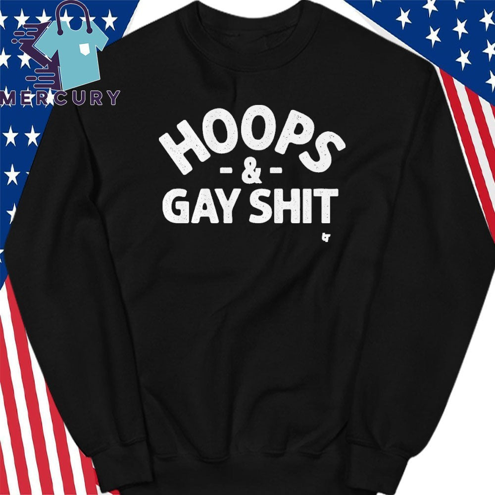 Sarah Spain Hoops & Gay Shit Shirt