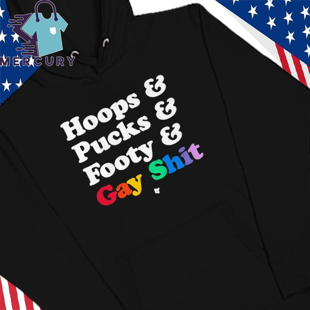 Sarah Spain Hoops & Pucks & Footy & Gay Shit Shirt