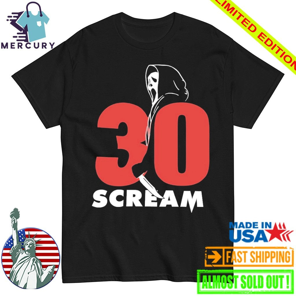Scream 30 Anniversary Kill Tour Shirt
